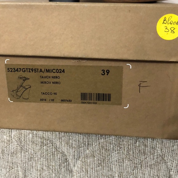 Domenico Vacca black leather shoes size 38 - Picture 6 of 6